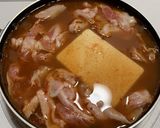 豆腐と豚のキムチ鍋作り方3写真