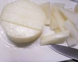 大根と豚肉のラクチン炒め煮作り方1写真