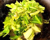 春キャベツとしらすのパスタψ作り方3写真