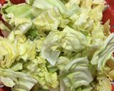 じゃがいもとキャベツの香草マスタード蒸し作り方2写真