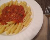 簡単！サバ缶トマトソースパスタ作り方7写真