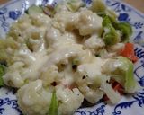 カリフラワーとニンジンのとろとろチーズ作り方6写真