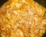 余った鰻のタレでこってりあま〜い卵丼作り方2写真
