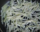 簡単♬柚子胡椒でピリ辛こってりセロリ炒め作り方3写真