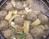 肉団子鍋にほうとう作り方12写真