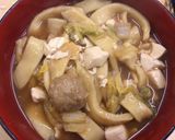 肉団子鍋にほうとう作り方13写真