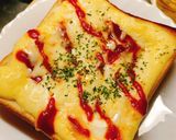 簡単☆半熟卵のマヨチーズトースト作り方4写真
