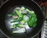 青梗菜と豆腐のオイスター炒め作り方2写真