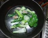 青梗菜と豆腐のオイスター炒め作り方2写真