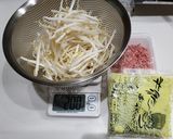 超簡単・失敗無し☆もやしと挽肉のあんかけ作り方1写真