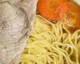 簡単ラーメンの具●市販生タイプ塩ラーメン作り方3写真