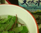 ランチに☆サイコロ胡麻豆腐&豚キムチ丼作り方1写真