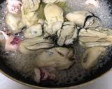 牡蠣のトマトクリームシチュー作り方4写真