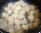 薩摩芋とクリチの和え物♪作り方1写真