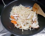 簡単☆野菜炒めのあんかけ作り方5写真