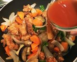 我が家のしっかり定番酢豚作り方4写真