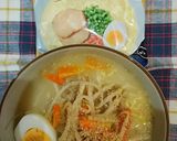 サッポロ一番〆の豆乳雑炊作り方1写真