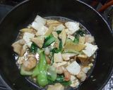 青梗菜と豆腐のオイスター炒め作り方4写真