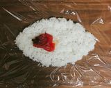 ハートおにぎり♡バレンタインデーに作り方2写真