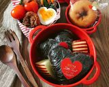 ハートおにぎり♡バレンタインデーに作り方13写真
