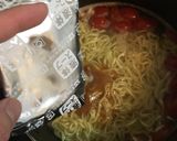 トマトとチーズと卵とセロリと塩ラーメン作り方8写真