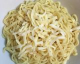トマトとチーズと卵とセロリと塩ラーメン作り方10写真