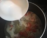 トマトとチーズと卵とセロリと塩ラーメン作り方12写真