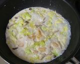 簡単☆春キャベツと鶏胸肉のクリーム煮作り方6写真