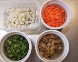 豆腐と豚のふわふわ中華蒸し作り方1写真