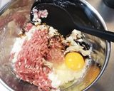 豆腐と豚のふわふわ中華蒸し作り方3写真