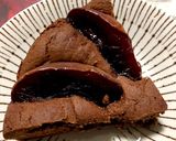 りんごのワイン煮でチョコレートケーキ作り方10写真