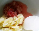 離乳食＊フルーツポテトサラダ雛祭りver作り方5写真