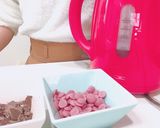 今話題の100均型で 簡単チョコレシピ作り方3写真