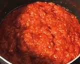 ベーコンきのこ入りトマトパスタ作り方2写真