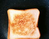 フライパンで簡単ホットサンド ハムチーズ作り方4写真