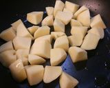甘酢ポテトにバジル。作り方3写真