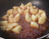 甘酢ポテトにバジル。作り方4写真