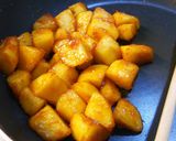 甘酢ポテトにバジル。作り方5写真