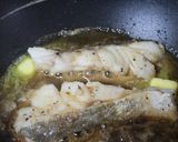 タラのガリバタ醤油照り焼き★＋長芋しめじ作り方5写真
