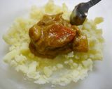簡単！カレーリメイク☆コロッケサンド作り方1写真