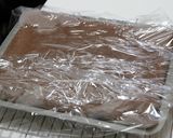 ロールケーキdeチョコチーズデコレション作り方17写真