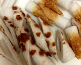 ぴりり☆*:.紅生姜のちくわ磯辺揚げ作り方1写真
