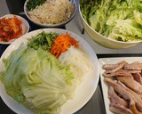 簡単！サムギョプサル風肉野菜巻き作り方5写真