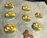 卵なし☆HMで簡単!ミニオンクッキー☆作り方5写真
