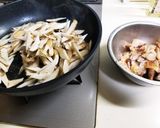 豚バラ肉とゴボウのカリッときんぴら作り方4写真