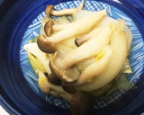 白菜としめじとおあげさん作り方4写真