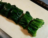エリンギとほうれん草のおかか醤油炒め作り方1写真