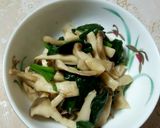 エリンギとほうれん草のおかか醤油炒め作り方4写真
