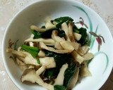 エリンギとほうれん草のおかか醤油炒め作り方4写真