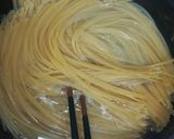 簡単手抜き、休日の夕食パスタ作り方1写真